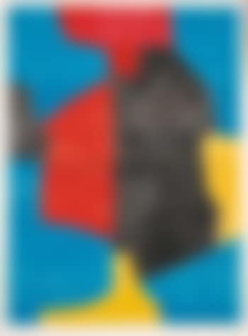 Composition bleue, rouge, jaune et noire (preview)