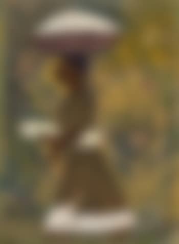 Tehuana con velas y canasta (preview)