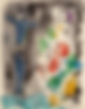 Le Christ bleu aux fleurs (preview)