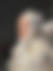 Ane Brøndum, the artist's mother-in-law in profile with a white bonnet and a white shawl (preview)