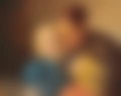 Trøst. Consolation. A mother comforts her little girls (preview)