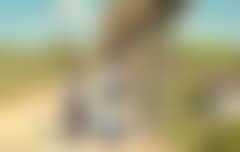 Man and woman on a road in the outskirts of the village (preview)