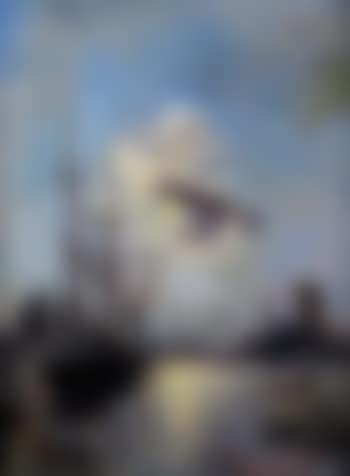 Nuit d'été sur la Meuse, environs de Dordrecht (preview)