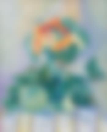 Nature morte au vase de volubiles et au melon (preview)