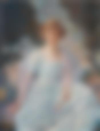 Portrait of a Woman Seated in a Landscape (preview)