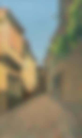 Ruelle au balcon fleuri à Alet-les-Bains (preview)