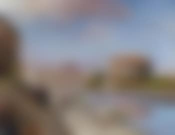 Am Ufer des Tiber in Rom. Blick auf die Engelsburg und die Kuppel des Vatikans (preview)