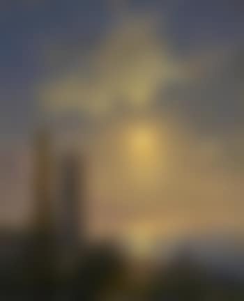 Auf der Krim. Blick auf den Ayu Dag bei Mondschein (preview)