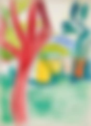 Der Obstgarten bei Cuno Amiets Ateliergebäude (preview)