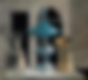 Still life with blue lamp (preview)