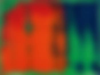 Abstraktes Bild - Grün-Blau-Rot (preview)