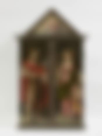 Klappaltar mit Darstellung der Geburt Christi (preview)