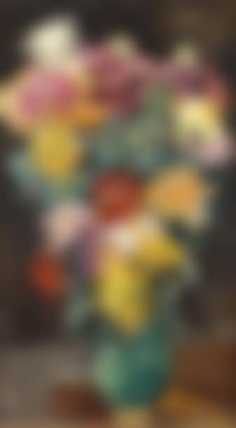 Bouquet de dahlias dans une cruche (preview)