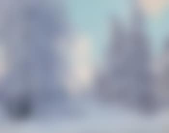 Snowy winter's day in the forest (preview)