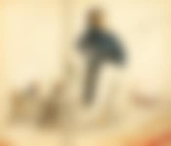 Napoleon bei der Dressur von Affen in einer Zirkusmanege (preview)