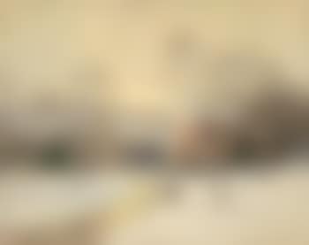 The Red Mill, winter landscape (preview)