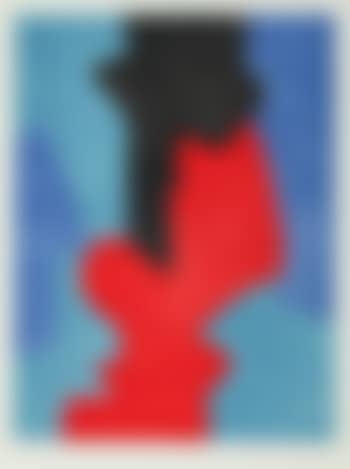 Composition bleue, rouge et noire (preview)