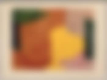 Composition in brown, yellow und lilac (preview)
