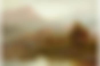 Highland cattle by a loch in the Highlands (preview)