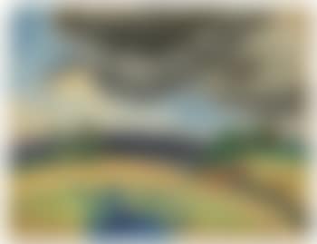 Dunkle Wolken (Landschaft An Der Förde) (preview)
