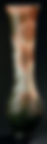 Vase balustre sur piédouche et long col évasé (preview)