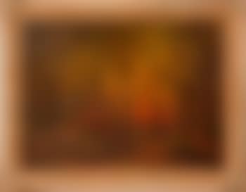 Sunset in the forest (preview)