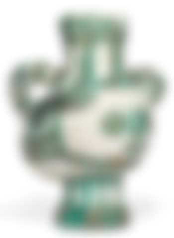 Vase gros oiseau vert (preview)