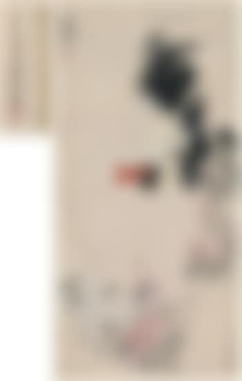 Rooster and azaleas (preview)