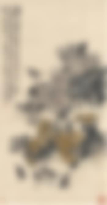 Chrysanthemum and bird (preview)