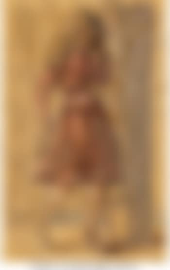 Woman in a Red Dress (double-sided work) (preview)
