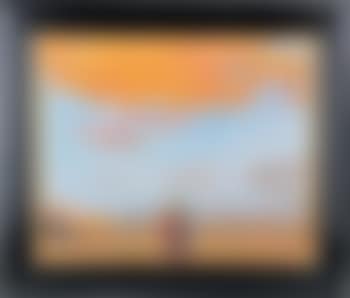 Madone au soleil couchant, devant la mer (preview)