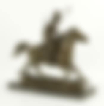 Cossack on horse in full stride (preview)