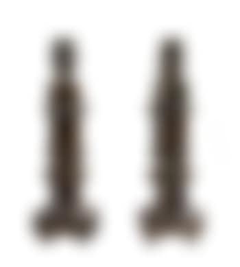 Pair of candle-shaped lamps (preview)