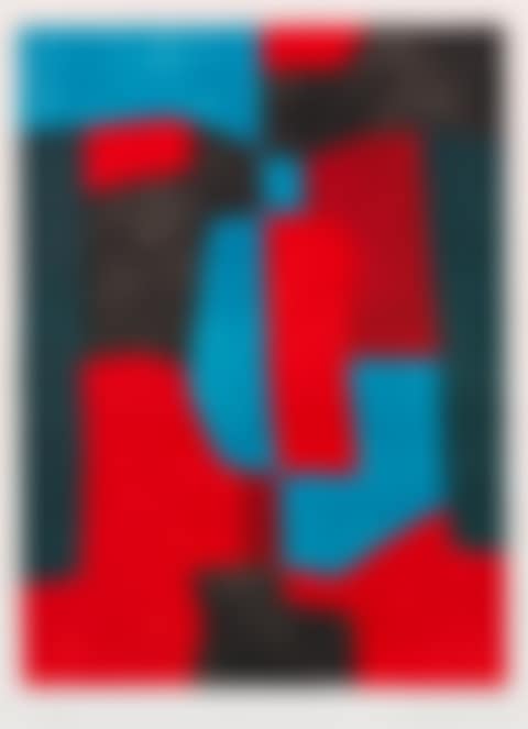 Composition rouge, verte et bleue (preview)