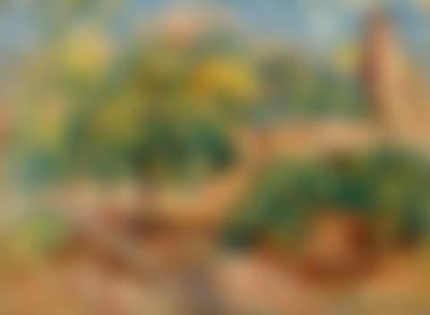ESQUISSE DE PAYSAGE À CAGNES (preview)