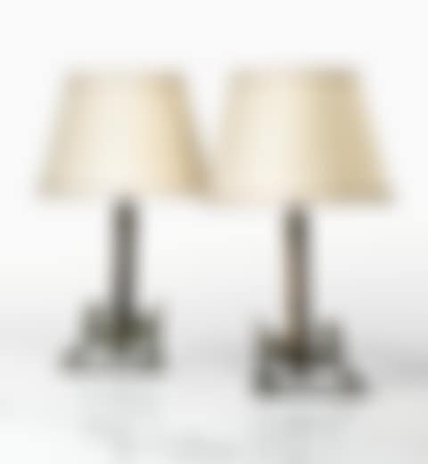 PAIR OF CHIEN ET FAUCON TABLE LAMPS (preview)