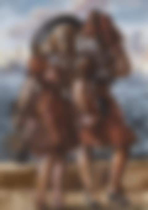 BATTERY BELLES AND NEW YORK FROM WEEHAWKEN: A DOUBLE-SIDED WATERCOLOR (preview)