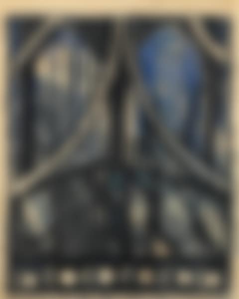 STUDY OF THE BROOKLYN BRIDGE (STUDY FOR NEW YORK INTERPRETED: THE BRIDGE)  (preview)