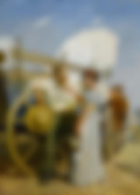 UNTITLED (COUPLE AND WAGON) (preview)