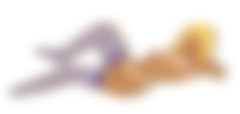 RECLINING STOCKINGED NUDE (SMALL) #5  (preview)