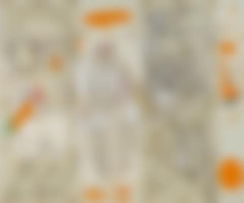 COMPOSITION IN GRAY AND ORANGE (preview)