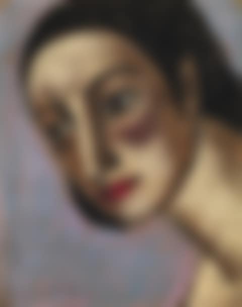 Portrait Of A Black-Haired Woman (preview)