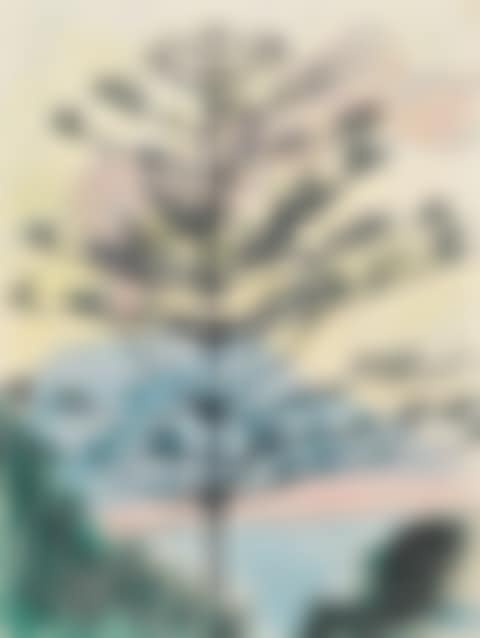 Lake and Volcano, Tree and Volcano (preview)