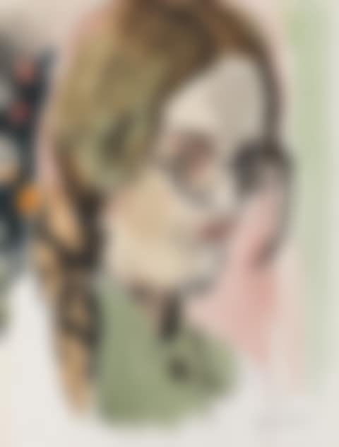 Portrait Of A Woman Wearing Glasses (preview)
