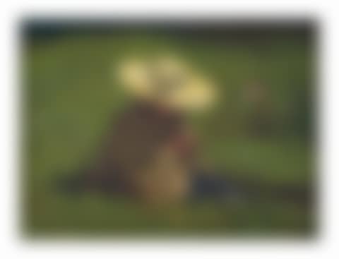 Marietje in het gras: the daughter of the artist with a straw head (preview)