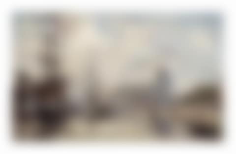 Le port de Dordrecht, temps brumeux (preview)