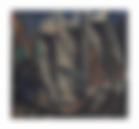 Compositie (Haventje met gemeerde botters) (preview)