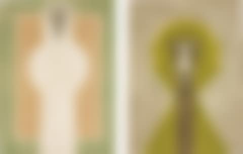 Personaje Blanco (White Person); and Cabeza en Amarillo (Head in Yellow) (preview)