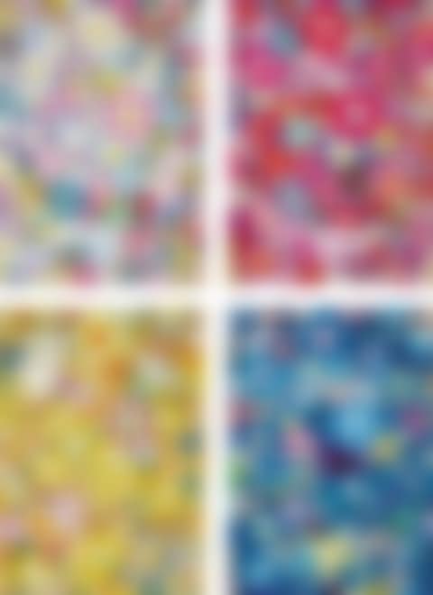 An Homage to Yves Klein, Multicolor C; An Homage to Monopink 1960 C; An Homage to Monogold 1960 C; and An Homage to IKB 1957 C (preview)