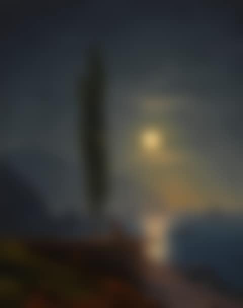 FIGURES BY A MOONLIT SHORE (preview)